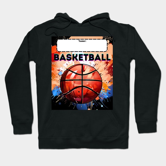 Basketball Custom Name Hoodie by MaystarUniverse